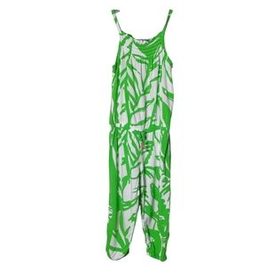 Lilly Pulitzer for Target 20th Anniversary‎ Collab Palm Leaf Romper Size 2T